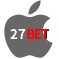 Aplicativo 27BET para iOS